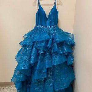 Ellie Wilde Peacock Ballgown